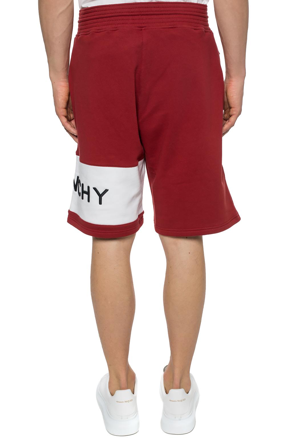 Givenchy 2025 shorts red